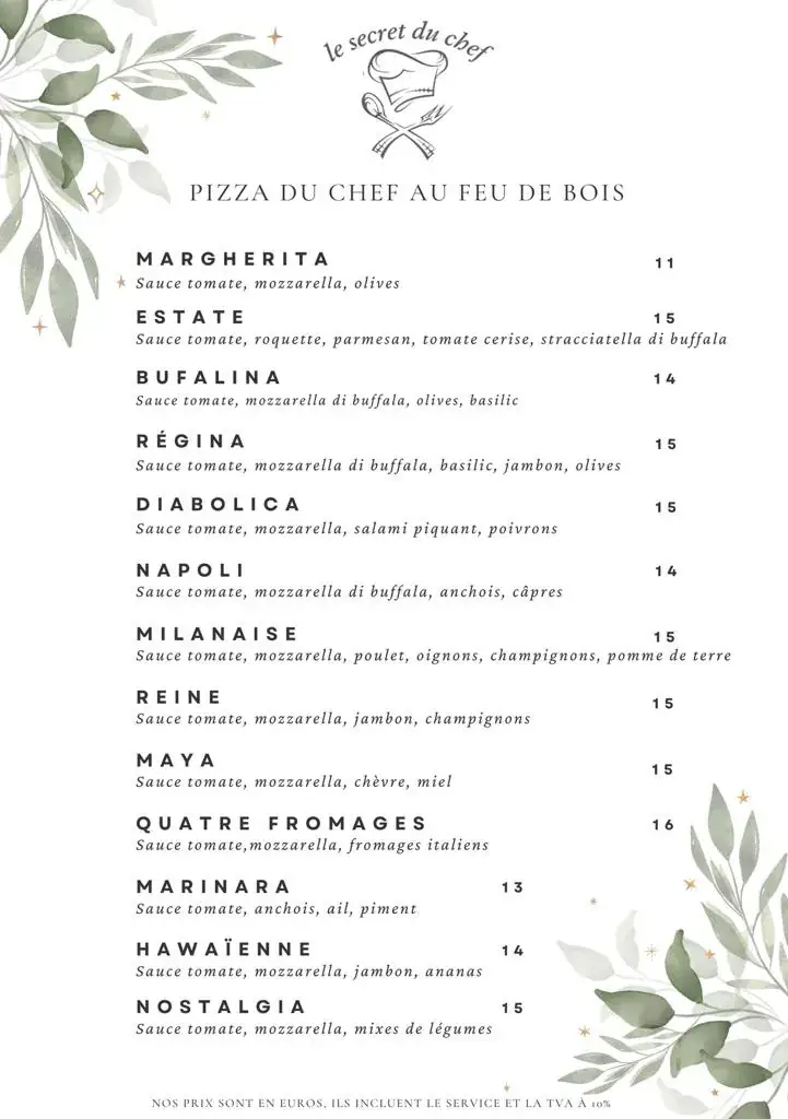 Menu_Le secret du chef_Ornex_image_2