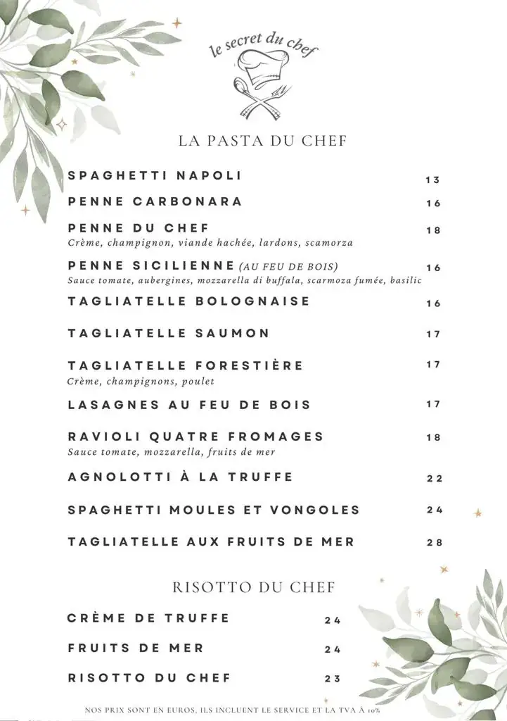 Menu_Le secret du chef_Ornex_image_3