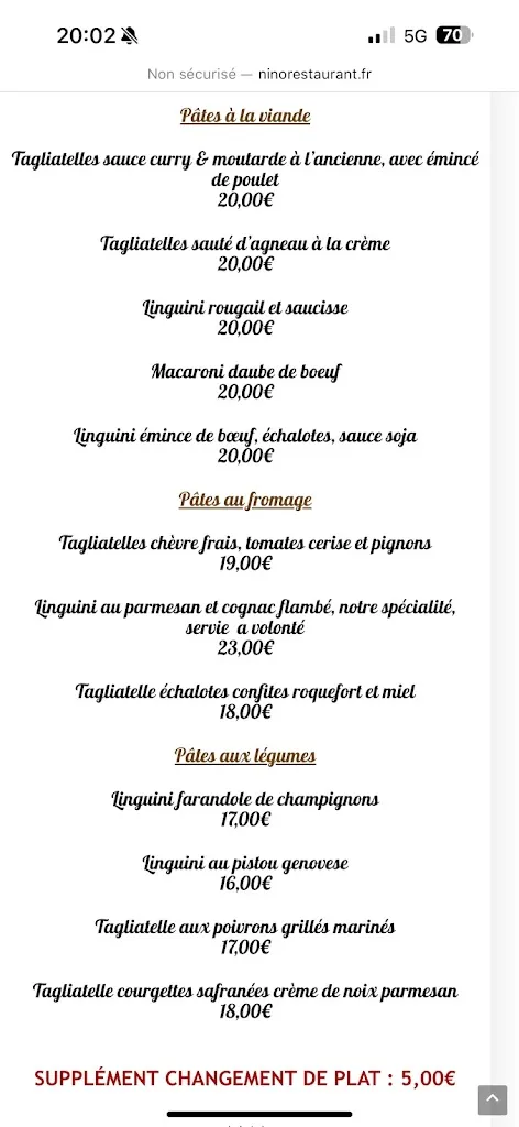 Menu_Nino Restaurant_Pennes-Mirabeau_image_1