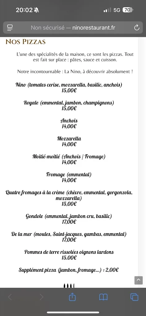 Menu_Nino Restaurant_Pennes-Mirabeau_image_3