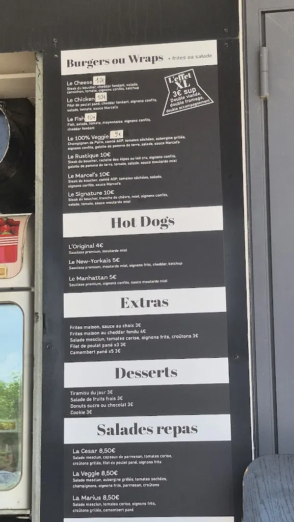 Menu_Marcel's L'atelier Du Hamburger_Cabriès_image_1