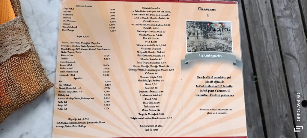 Menu_La Guinguette_Noirétable_image_1