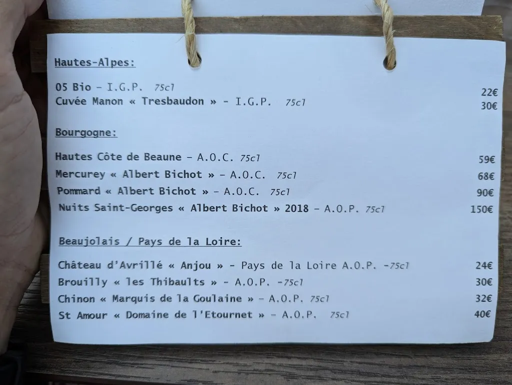 Menu_Le Cosy_Briançon_image_3