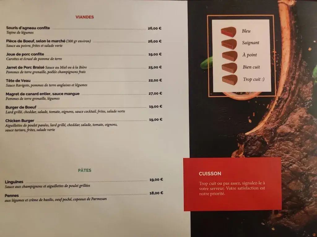 Menu_La Taverne - Table de caractère - Briançon_Briançon_imagen_3