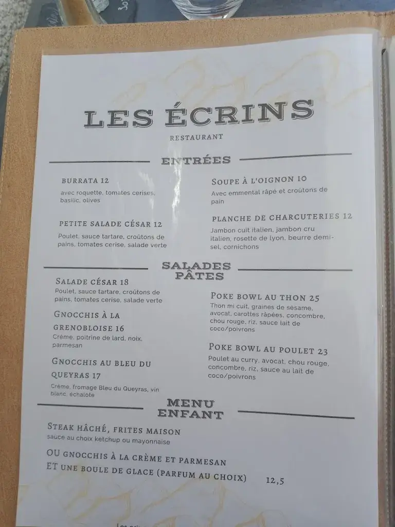 Menu_Restaurant les Ecrins_Briançon_image_3