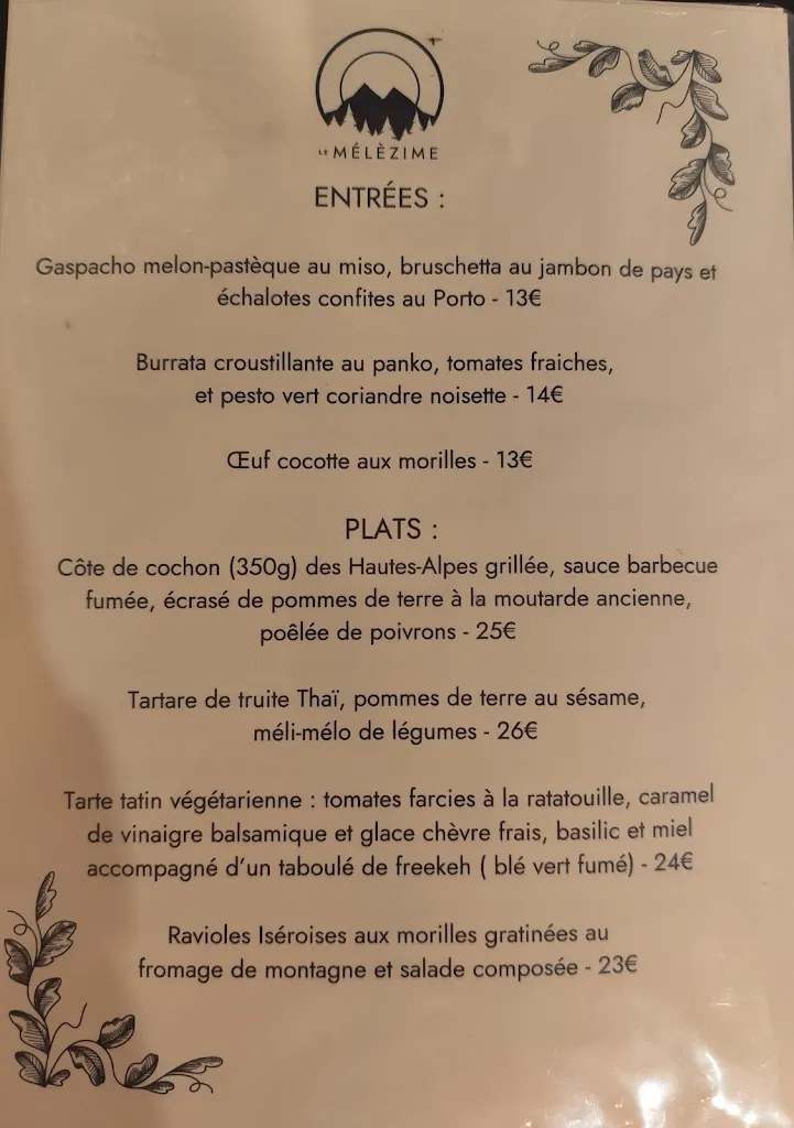 Menu_Le Mélèzime_Briançon_image_3