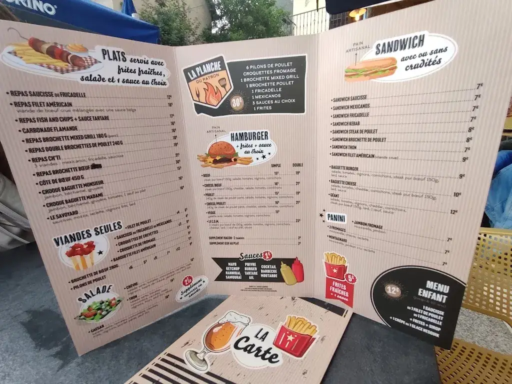 Menu_La Friterie d’Eva - Bar Friterie_Briançon_image_2