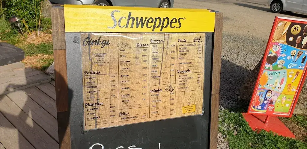 Menu_LE GINKGO - Snack de La Roche_Noirétable_immagine_3