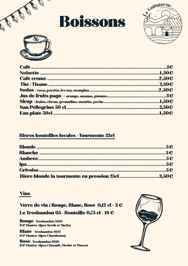 Menu_La Terrasse du Lac - Snack-Bar_Briançon_image_1