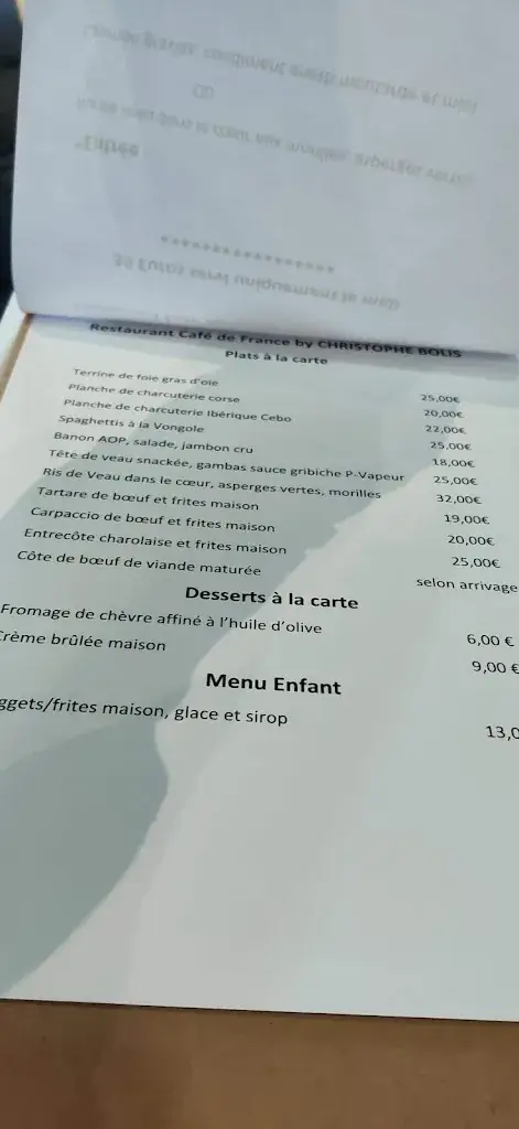 Menu_Café de France_Caderousse_image_3