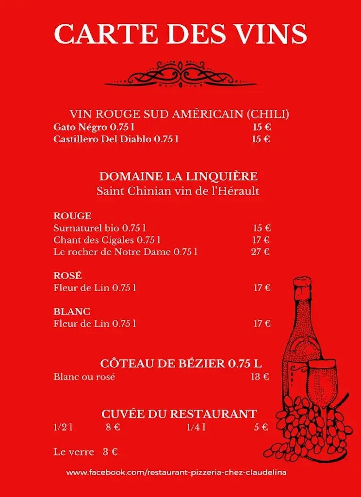 Menu_Restaurant pizzeria 