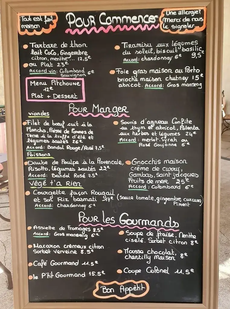 Menu_La Craie des Mets_Brignoles_image_3
