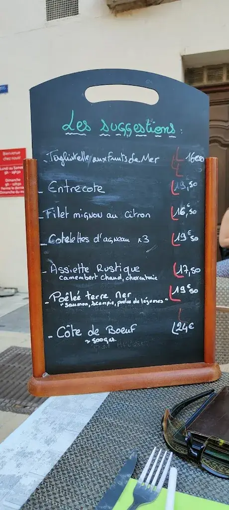 Menu_Café de l'Univers_Brignoles_image_1