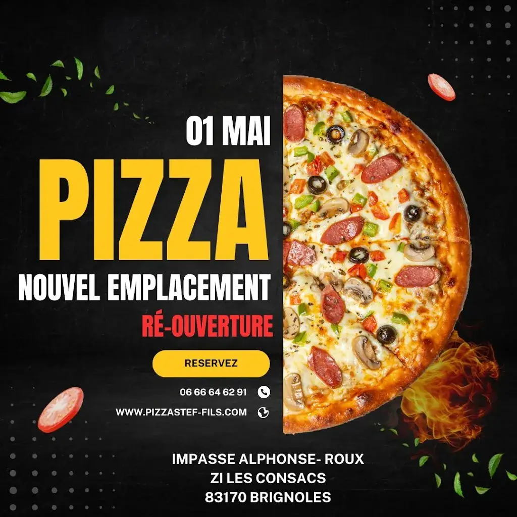 Menu_Pizza Stef et Fils_Brignoles_image_2