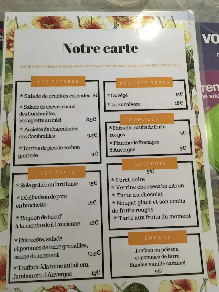Menu_Le Petit Graillou_Orcines_image_4
