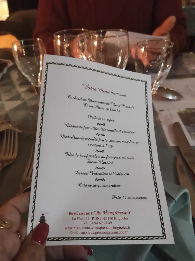 Menu_Au Vieux Pressoir_Brignoles_image_4