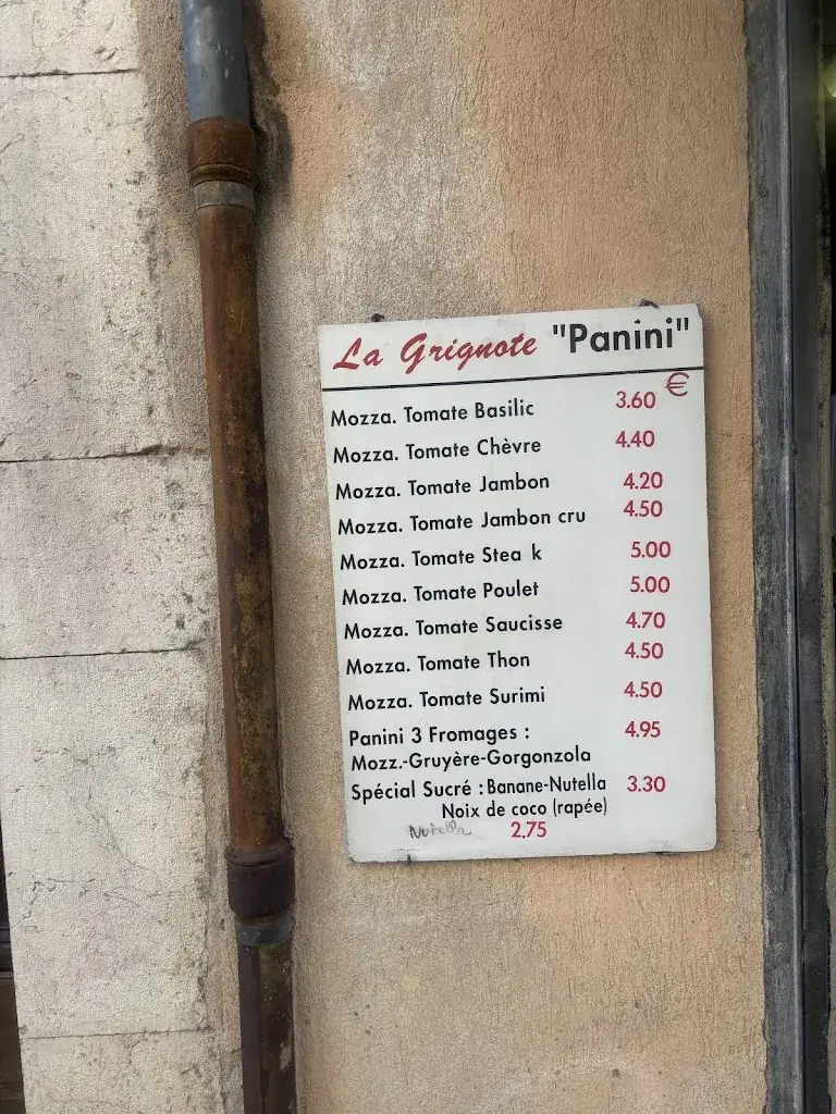 Menu_La Grignote_Brignoles_image_1