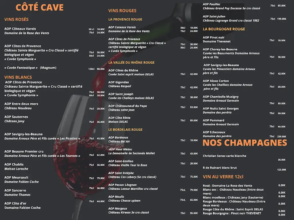 Menu_L'Estable Garéoult_Garéoult_immagine_1