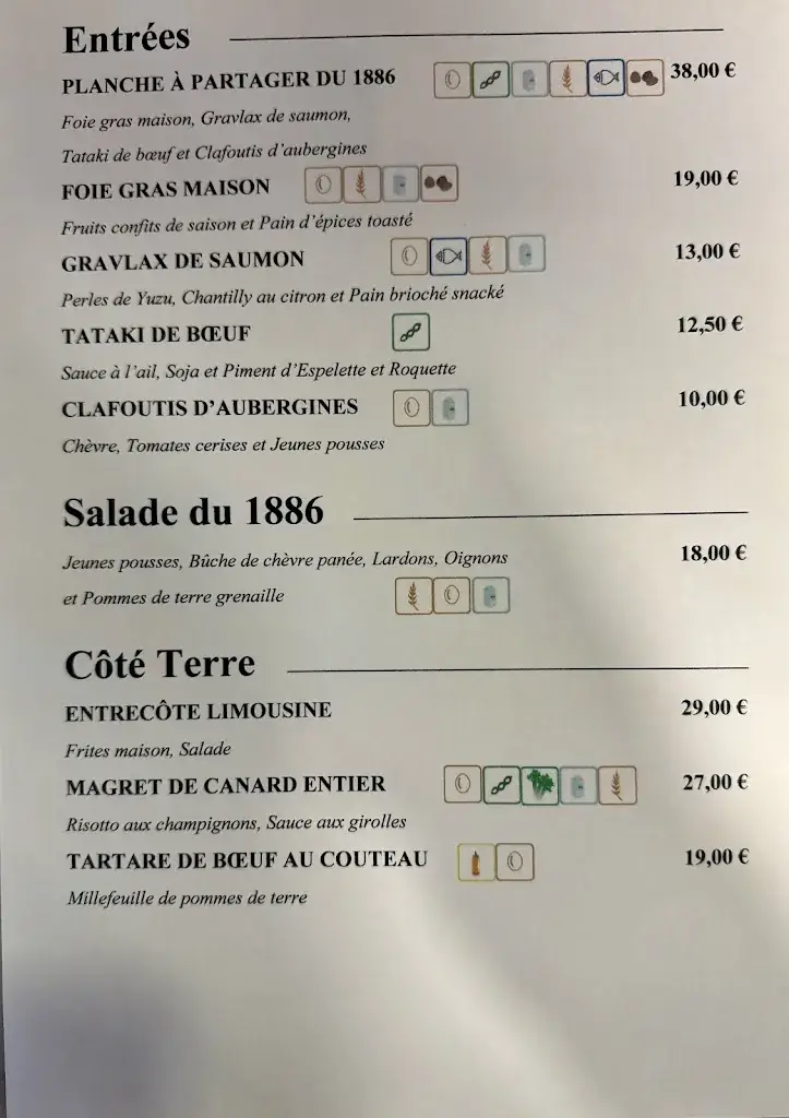 Menu_Le 1886 Restaurant_Celle_image_1