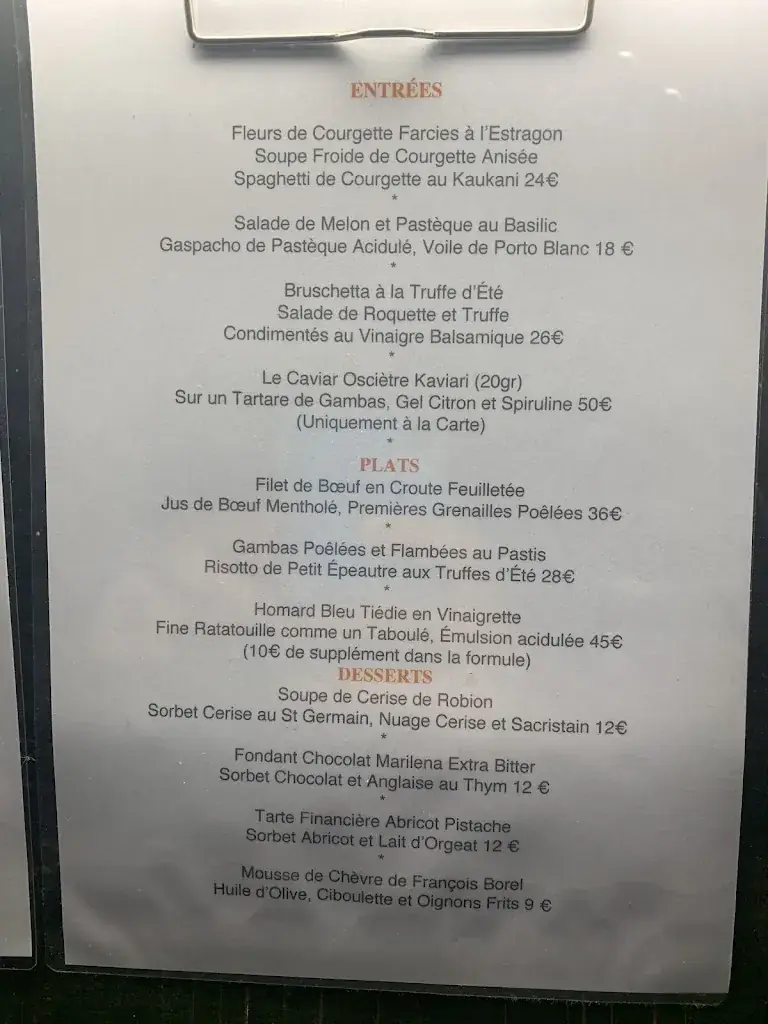 Menu_Au Moulin Gourmand. Cadenet_Cadenet_image_3