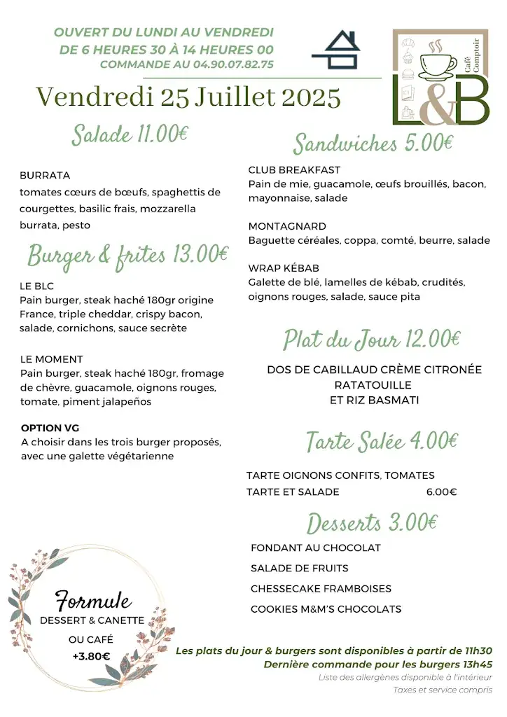 Menu_L&B Café Comptoir_Cadenet_image_1