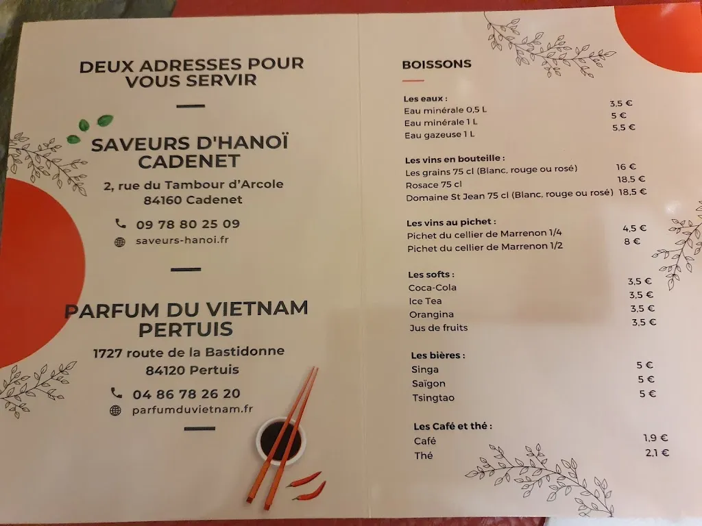 Menu_Saveurs d'Hanoï_Cadenet_immagine_2