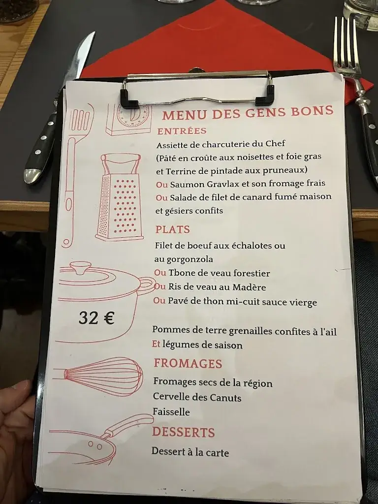 Menu_Restaurant Des Gens Bons_Orliénas_image_3