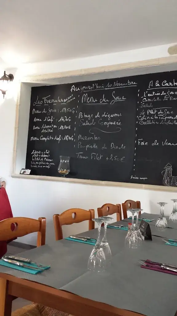 Menu_RESTAURANT La Tablée_Camaret-sur-Aigues_image_1