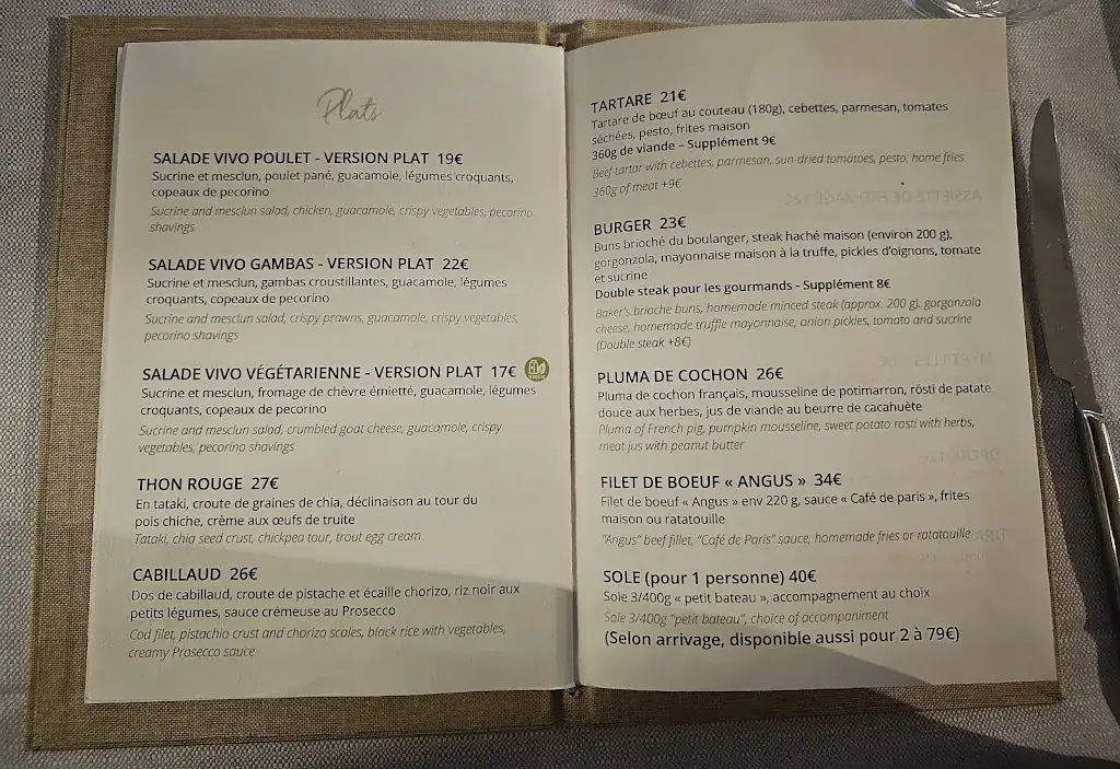 Menu_Vivo - Restaurant à Cagnes sur Mer_Cagnes-sur-Mer_image_2