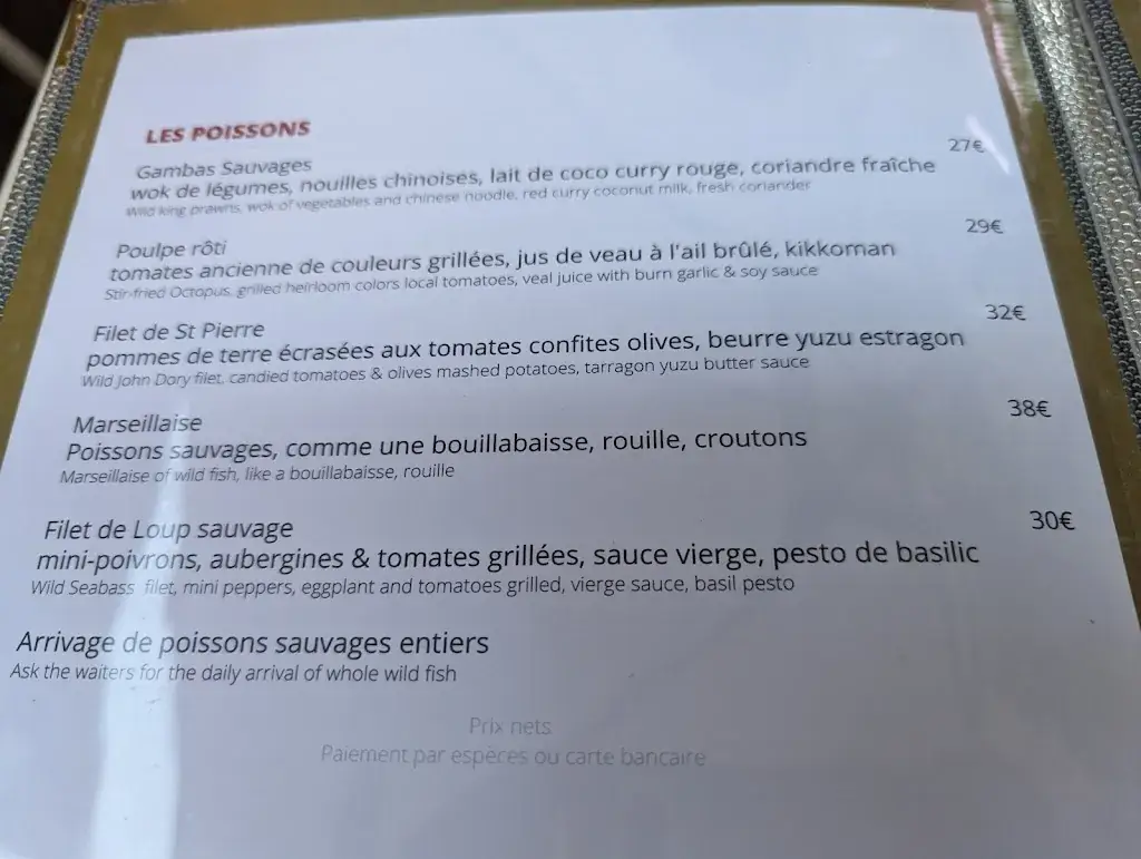 Menu_Bistrot de la Marine_Cagnes-sur-Mer_image_4