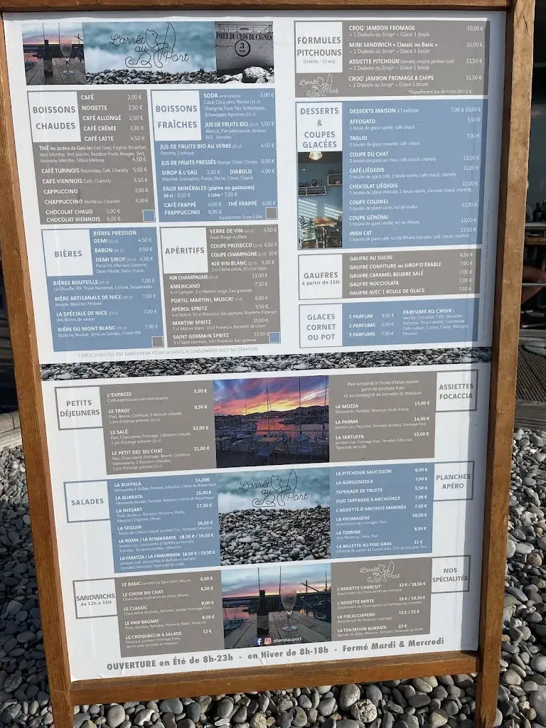 Menu_L'arrêt au Port_Cagnes-sur-Mer_image_2