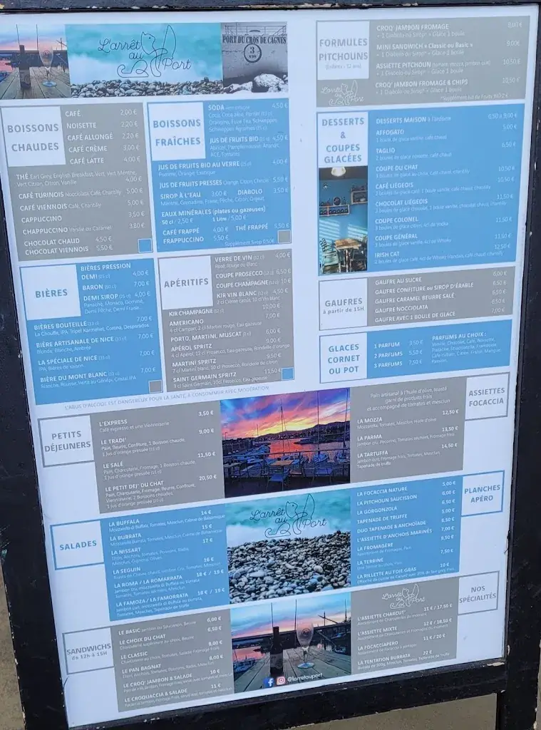 Menu_L'arrêt au Port_Cagnes-sur-Mer_image_3