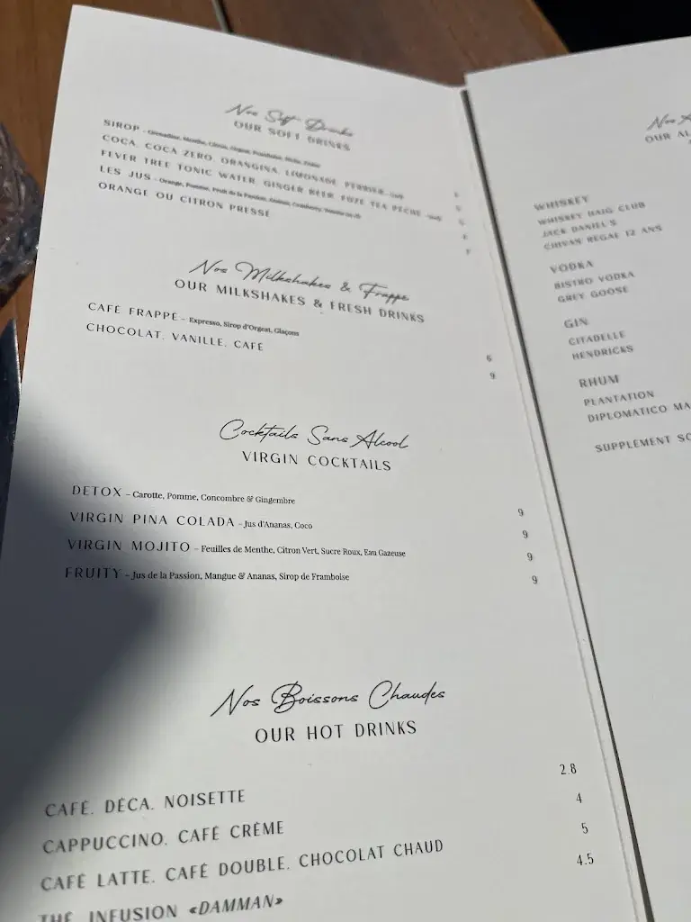 Menu_La Spiaggia plage_Cagnes-sur-Mer_image_3