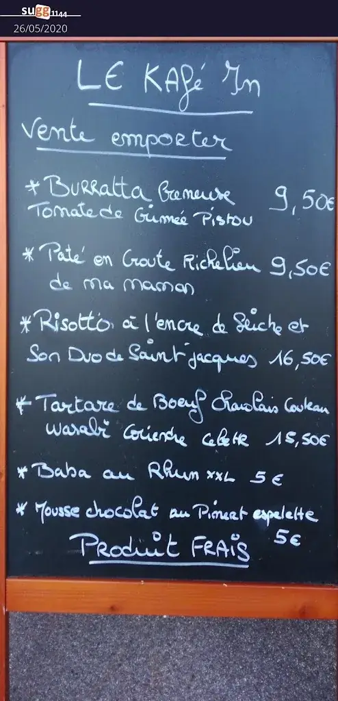 Menu_LE KAFE IN_Cagnes-sur-Mer_image_2