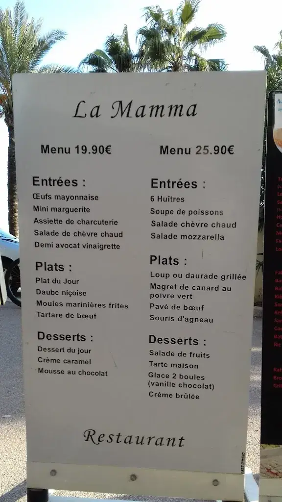 Menu_Trattoria La Mamma_Cagnes-sur-Mer_image_4