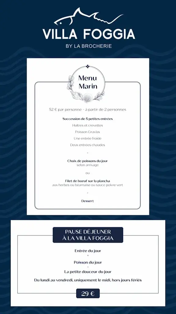 Menu_Villa Foggia_Cagnes-sur-Mer_image_2