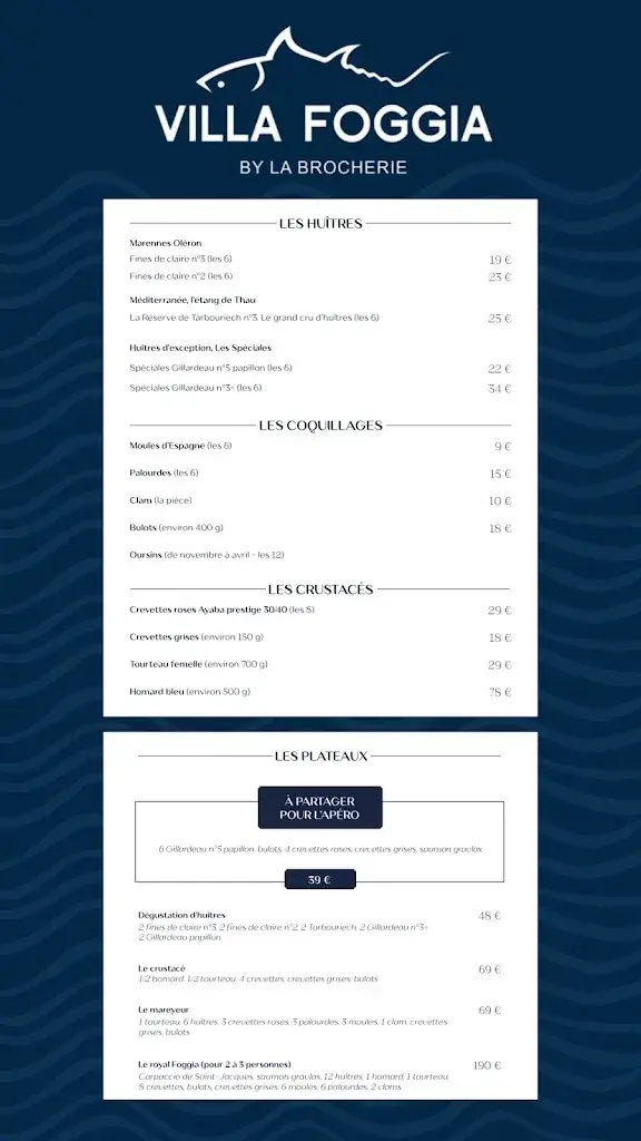 Menu_Villa Foggia_Cagnes-sur-Mer_image_3