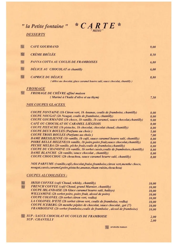 Menu_Restaurant pizzeria La Petite Fontaine_Carcès_image_3