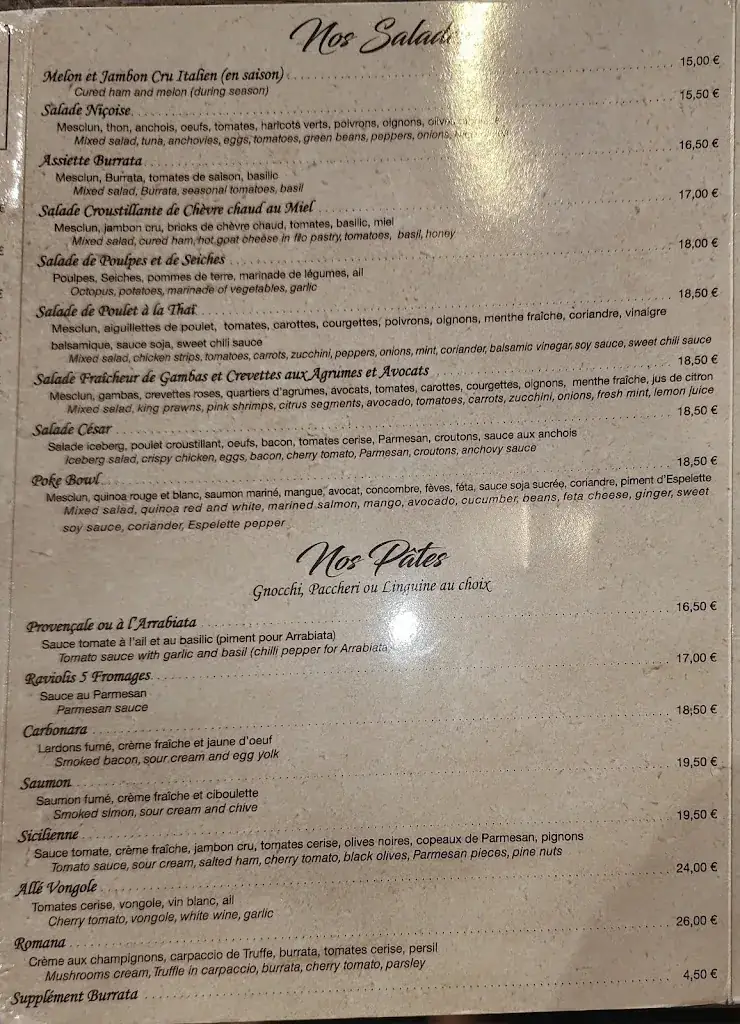 Menu_Le Bellevue_Callian_image_1