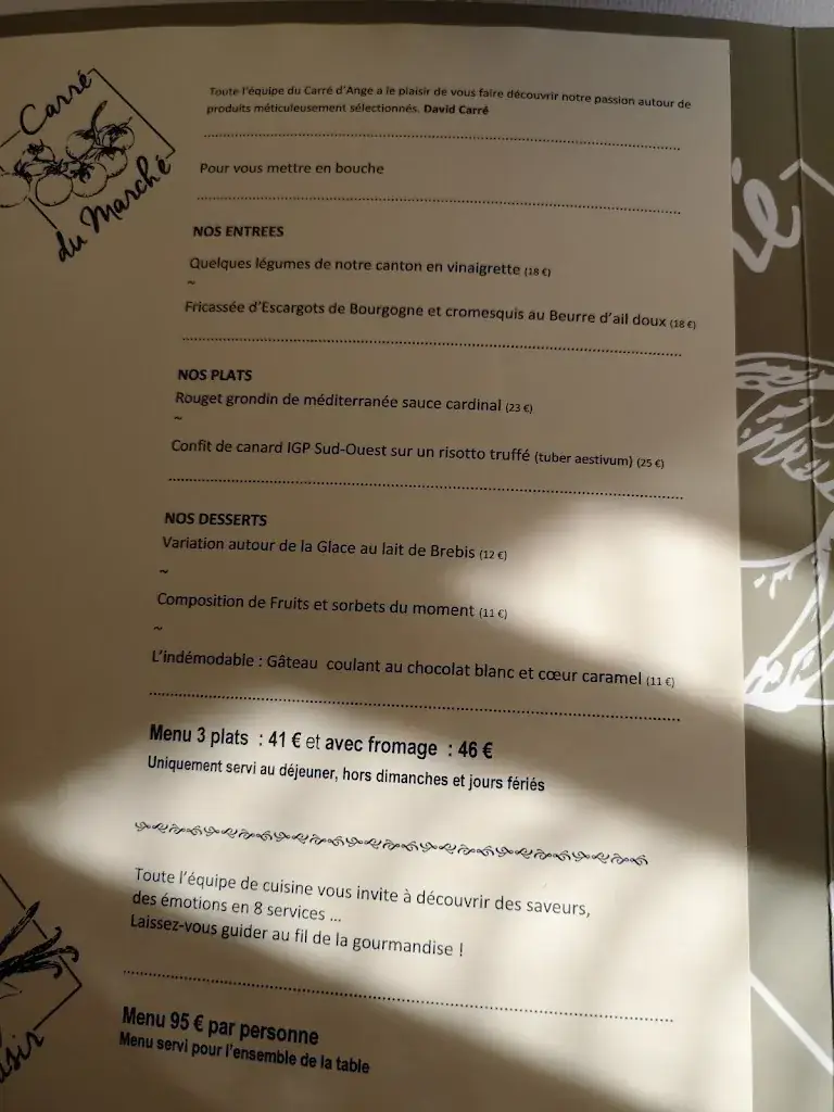 Menu_Le Carré d'Ange_Montauroux_image_3
