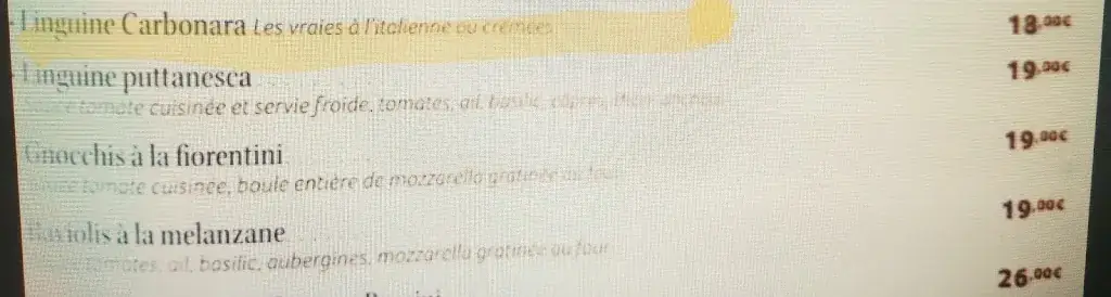 Menu_Le Mas des Anges_Montauroux_image_1