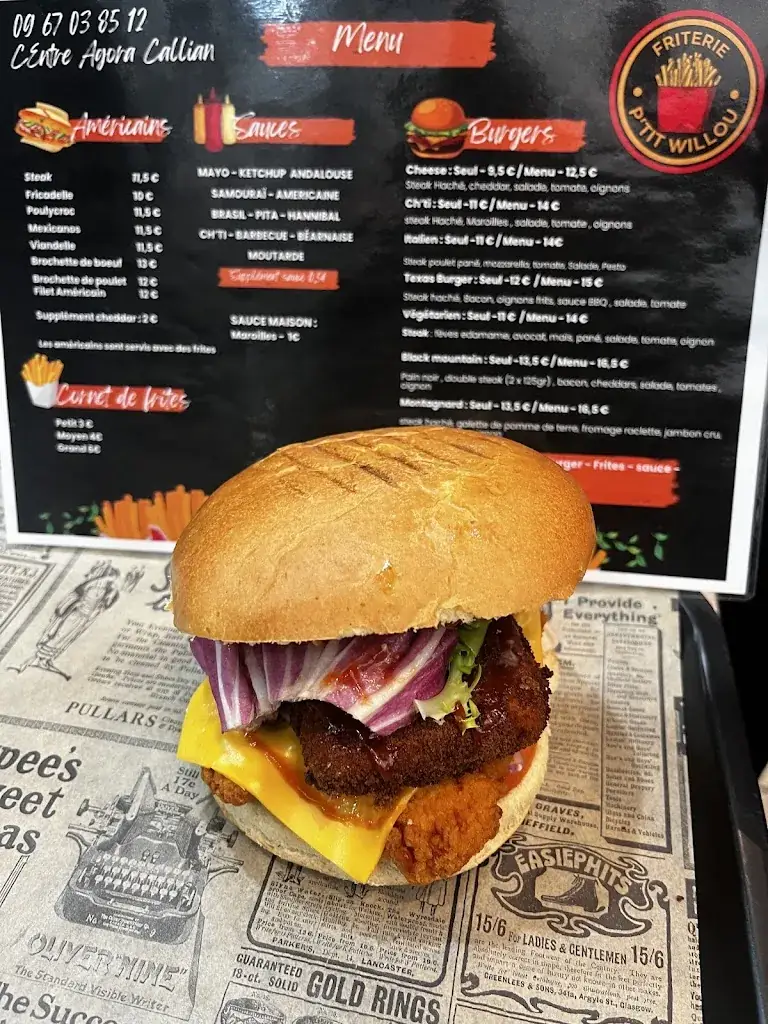 Menu_Friterie p'tit willou_Callian_immagine_2