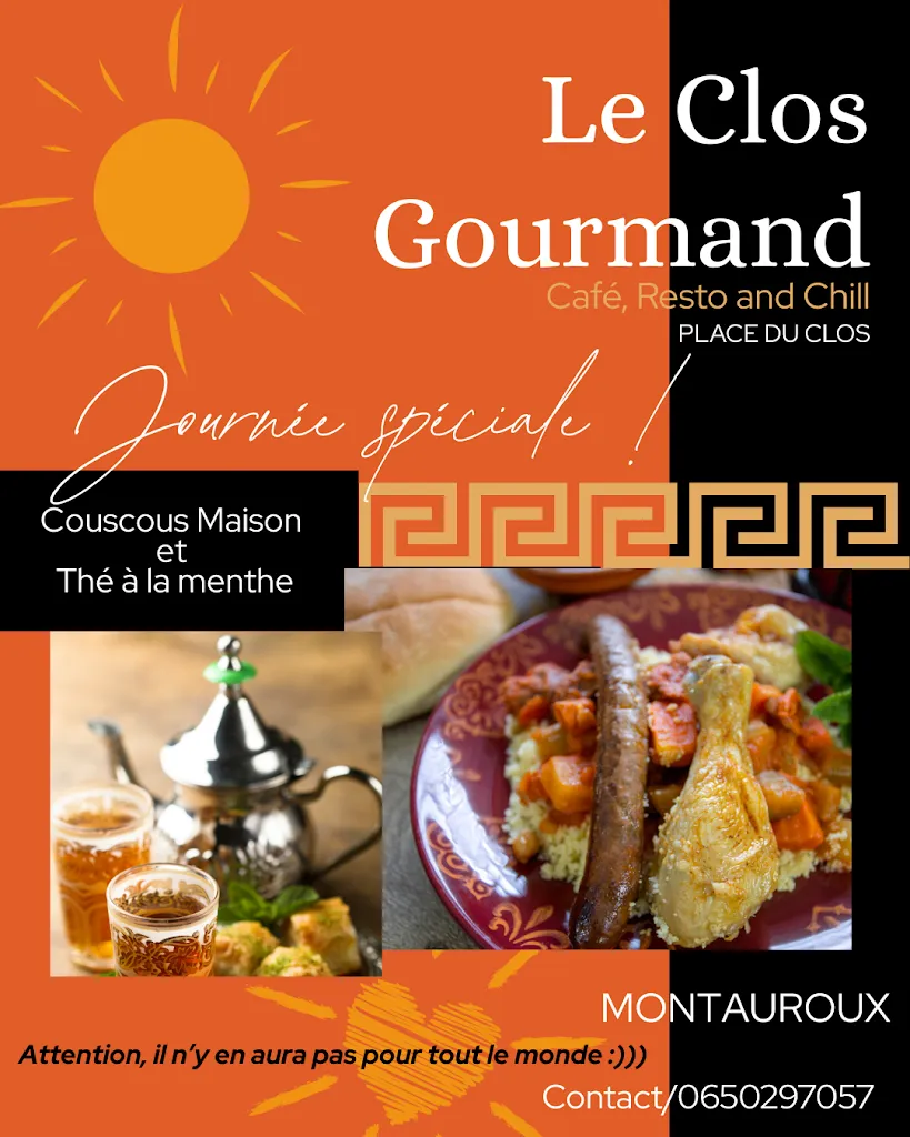 Menu_LE CLOS GOURMAND MONTAUROUX_Montauroux_immagine_3