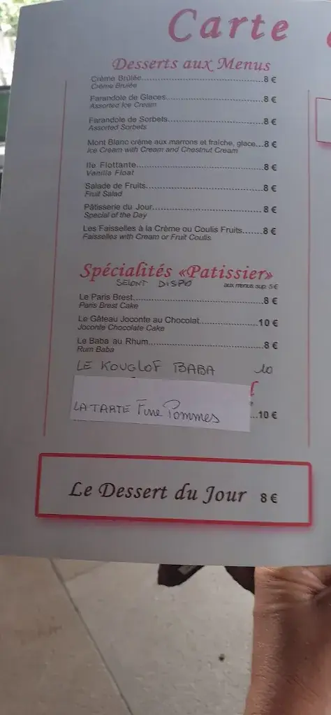 Menu_Auberge Fleurie_Fayence_image_1