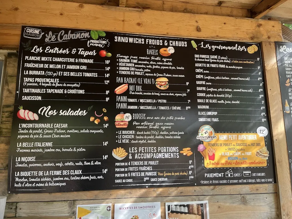 Menu_Le Cabanon - Lac St Cassien_Montauroux_image_4