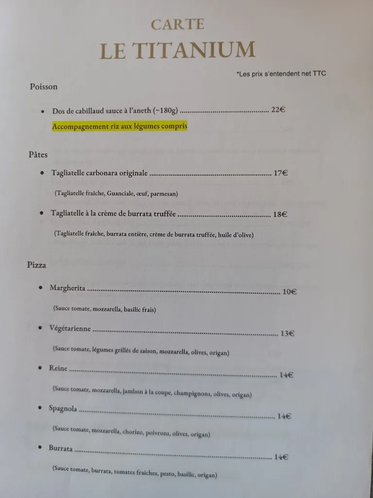 Menu_Le Titanium_Montauroux_image_4