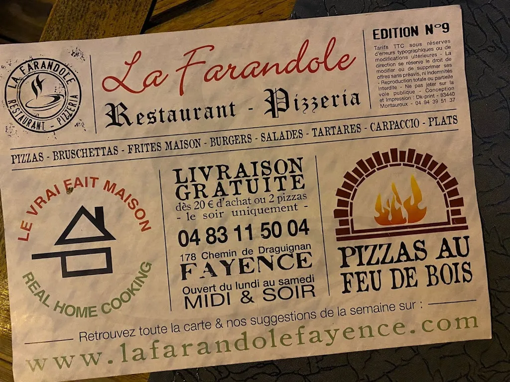 Menu_La Farandole_Fayence_image_2