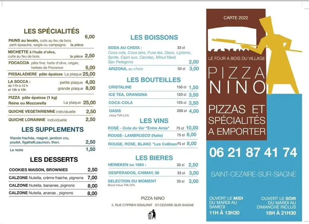 Menu_Chez Pizza Nino_Saint-Cézaire-sur-Siagne_image_1