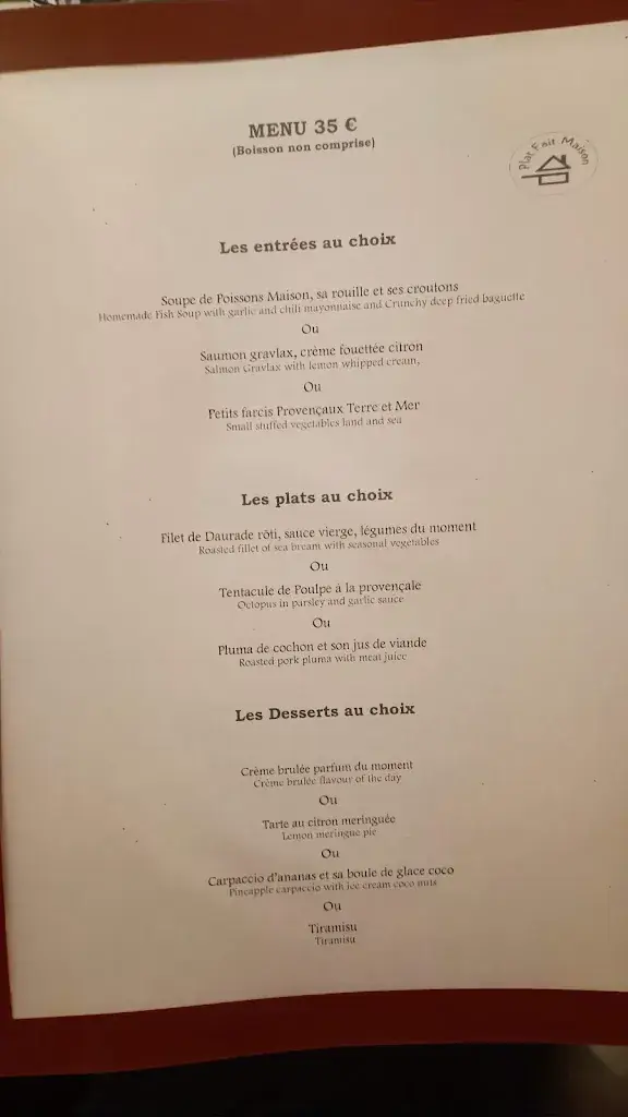 Menu_L'Assiette Provençale_Cannes_image_4