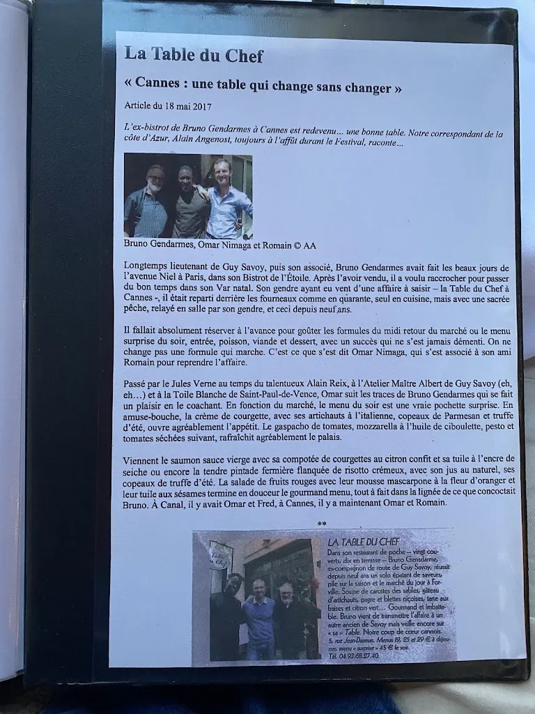 Menu_La Table du Chef_Cannes_image_2